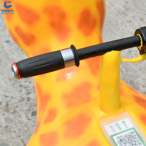 SGDC009 Hot Sale Kunden spezifische Cartoon Animal Kids Ride Walking Deer Batterie Auto für Spielplatz