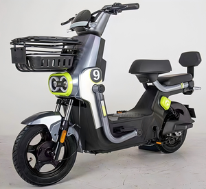 Bicicleta Eléctrica Urbana MERCO No.9 con Diseño Elegante y Bajo Perfil, Motor de 500W 48V/60V en la Rueda Trasera, Cuadro de Acero, Batería de Plomo-Ácido, Scooter para Adultos - Product Image 3