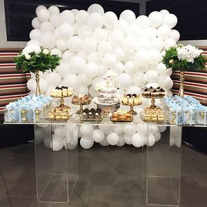 <span class=keywords><strong>Tavolo</strong></span> per Torta Nuziale in Acrilico Trasparente, <span class=keywords><strong>Tavolo</strong></span> Ghost in <span class=keywords><strong>Plexiglass</strong></span> - Product Image 4