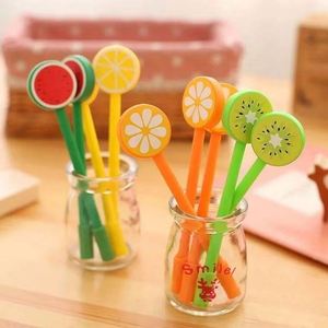 Bolígrafo de Gel con Diseño de Frutas de Dibujos Animados, Personalizable con Logotipo, Escritura Suave, Larga Duración, para Actividades Promocionales de Oficina y Escuela - Product Image 2