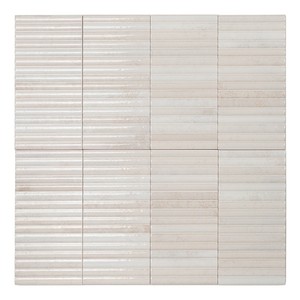 Carrelage Mali Light 15 x 30 cm, épaisseur 8,5 mm, finition brillante, bords irréguliers, pour murs et sols - Product Image 1