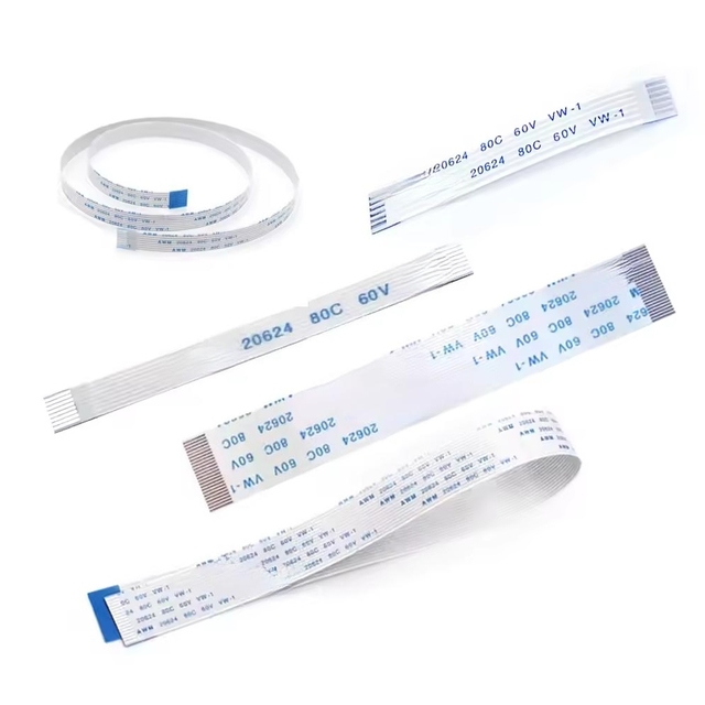 0.5MM FFC/FPC Flat Flex Cable AWM 20624 80C 60V VW-1 4Pin to 50Pin Circuit Board FPC LCD LED TV Repair 40pin 30pin 6pin 10pin