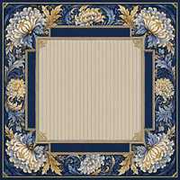 Tapis de mahjong personnalisé de style chinois avec motif paon, antidérapant, lavable, avec sac de rangement, vente en gros OEM