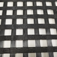 Precio de Fábrica Bajo, Geomalla de Polietileno de Alta Densidad (HDPE) GEOROAD para Refuerzo de Suelos, Previene la Erosión del Suelo, Resistencia a la Tracción de 20-1000KN/m, 5 Años de Garantía