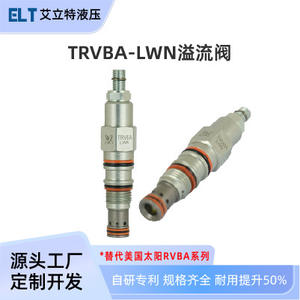Soupape de sécurité à commande pilote TRVBA, remplacement pour la soupape à cartouche de régulation de pression SUN RVBA pour les plateformes de travail en hauteur - Product Image 4