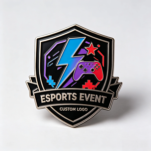 Pin de Esmalte Fundido a Presión de Aleación de Zinc, Regalo Promocional para Actividades, Logotipo Personalizado, Recuerdo Turístico, Insignia Conmemorativa para Eventos - Product Image 2