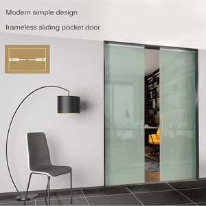 <span class=keywords><strong>Prix</strong></span> de gros Design moderne Cadre en aluminium enduit de poudre Porte en <span class=keywords><strong>baie</strong></span> <span class=keywords><strong>vitrée</strong></span> Porte <span class=keywords><strong>coulissante</strong></span> en aluminium à <span class=keywords><strong>double</strong></span> couche de verre - Product Image 5