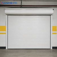 Porte roulante en aluminium robuste et antirouille, à commande électrique, design moderne pour villa, maison, garage résidentiel, parking