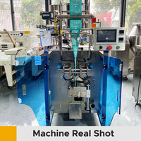 Automatische Hoge Snelheid Terug Afdichting 4 Zijafdichting Zakpasta Mango Jam Passievrucht Pulp Verpakkingsmachine