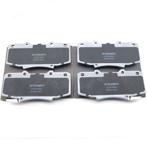 Pièces détachées automobiles haute performance OEM Plaquettes de frein à disque de voiture semi-métalliques en céramique à faible teneur métallique Plaquettes de frein en métal lourd usine - Product Image 2