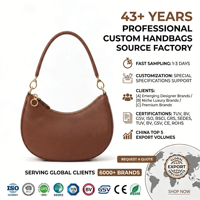 Tas Hobo Kulit PU Bertekstur Chestnut Dengan Aksesoris Emas Mewah Elegan Bergaya Chic Sehari-hari Tas Tangan Wanita OEM Custom