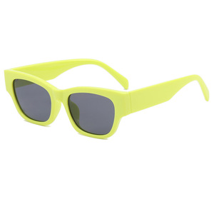 Xsy Red <b>Square</b> <b>Sunglasses</b> Pc Frame Uv400 Unisex Fashion Sun Protection Outdoor Wear - Product Image 5