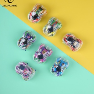 מכונית מרוץ צעצוע מפלסטיק בקנה מידה 1:64, צעצוע חיכוך לילדים, מתנה יוניסקס - Product Image 6