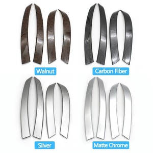 4 cái xe nội thất phía trước cửa sau Trái phải grip xử lý TRIM bìa cho BMW 5 Series M5 E60 E61 2004 2005 2006 - Product Image 2