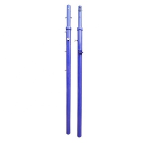 Poteau de poteau de volleyball de système de <span class=keywords><strong>filet</strong></span> de taille réglable professionnel creusé de tuyau d'acier - Product Image 5