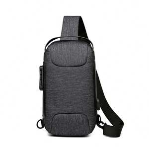 Bolsa de Pecho Cruzada Antirrobo para Hombre al por Mayor, Bolsa de Hombro Única de Tela Oxford, Bolsa de Pecho Deportiva Portátil - Product Image 6