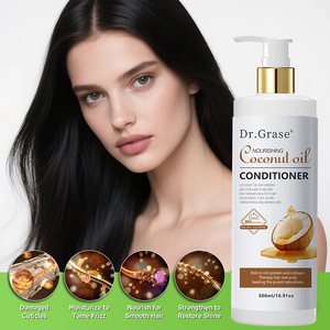 Private Label Organic Sulfate Free Professional Anti Dandruff Hair Loss <strong>Coconut</strong> Oil Hair <strong>Conditioner</strong> - Product Image 5