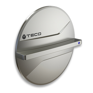 ชุดควบคุมวาล์วปิดติดผนังแบบติดตั้งภายนอกสีเงิน TECO - Product Image 3