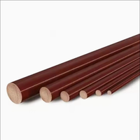 Varilla de Bakelite de Alta Tensión Marrón 3025, Reforzada con Tela de Algodón, Impregnada con Resina Fenólica, Textolite