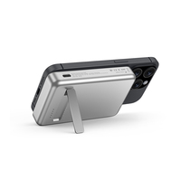 Batería Externa Magnética Qi2 P17 de Carga Inalámbrica con Soporte Plegable, Carga Rápida de 15W y 10000mAh