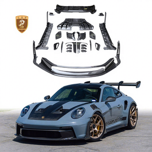 Kit carrosserie en fibre de carbone sèche le plus vendu pour <span class=keywords><strong>Porsche</strong></span> 911 992 GT3 RS, accessoires de voiture, pièces automobiles, kit aérodynamique complet - Product Image 1