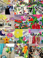 Ballon gonflable à fleurs Design personnalisé Décoratif Géant Publicité Fleurs gonflables pour décoration de centre commercial