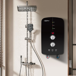 Calentador de Agua Eléctrico 220-240V 3500-5500W, Elemento Calefactor de Acero Inoxidable, IPX4 Impermeable, Montaje en Pared, Pantalla LED, Control Inteligente - Product Image 3