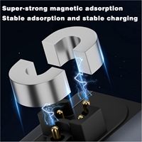 Adaptateur magnétique intelligent à 4 broches mâle vers type C femelle Connecteur de charge flash avec trou de serrure pour casque S710 Shokz