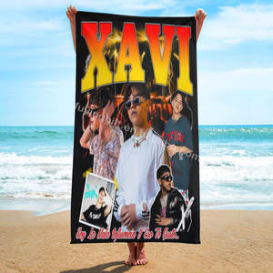 Venta caliente Xavi Peso Pluma <span class=keywords><strong>Karol</strong></span> <span class=keywords><strong>G</strong></span> Junior H Ivan Cornejo Diseñador de lujo Toallas de <span class=keywords><strong>playa</strong></span> de microfibra sin arena impresión personalizada - Product Image 5