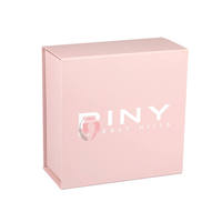 Nouveauté : Coffret cadeau personnalisé de haute qualité, boîte rigide en carton magnétique avec logo estampé à chaud or pour emballage de luxe