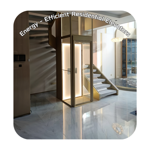 Жилой Пассажирский Лифт без редуктора, тяговый подъем переменного тока, простая установка, безопасность - Product Image 4