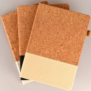 2025 Promotional Note Book <b>A5</b> Journal Cork Wood Cover Eco Friendly Office <b>Notepad</b> for Business - Product Image 6