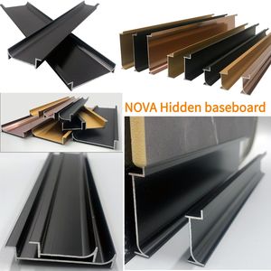 <span class=keywords><strong>Plinthe</strong></span> <span class=keywords><strong>de</strong></span> protection murale encastrée en métal <span class=keywords><strong>de</strong></span> 5cm pour décoration intérieure <span class=keywords><strong>de</strong></span> maison - Product Image 2