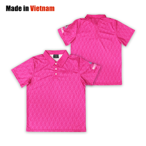 Fabricant de polos personnalisés Sublimation Design Sports Black Polo de golf pour hommes - Product Image 2