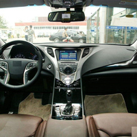 Android 10.0 4 + 128G PX6 Écran DSP Lecteur multimédia de voiture pour Hyundai AZERA Grandeur I55 2011 + GPS Navigation Head Unit Built-in