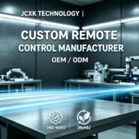 Control Remoto de Aluminio Personalizado con Voz BLE, 15 Teclas Programables, Control Remoto de Aprendizaje OEM ODM para Pantallas Inteligentes y Dispositivos de Entretenimiento en el Hogar