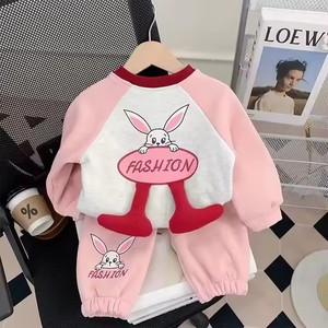 Nuevo Conjunto Deportivo Informal para Niños de Otoño, Holgado y Transpirable, Conjunto de Dos Piezas con Estampado de Animales - Product Image 5