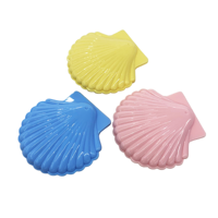 Coque compacte avec logo personnalisé pour fard à paupières poudre blush et boîte à cils emballage cosmétique direct usine