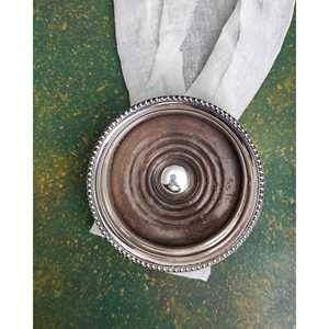 Sheffield Large <b>Wood</b> Bottle Coaster Elegant <b>Serving</b> <b>Tray</b> for Indoor Use - Product Image 2