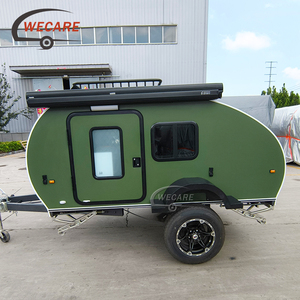 WECARE Remorque de voyage en aluminium, remorque de camping, tout-terrain 4x4, caravane tout-terrain, remorque teardrop australienne, camping-car - Product Image 1
