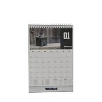Impression de coloriage personnalisée promotionnelle 2025 calendrier de bureau mural quotidien