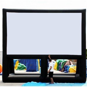 Écran de projection gonflable portable en tissu résistant aux déchirures avec support stable pour <span class=keywords><strong>les</strong></span> rassemblements en cour, <span class=keywords><strong>les</strong></span> roadshows et <span class=keywords><strong>les</strong></span> événements - Product Image 5