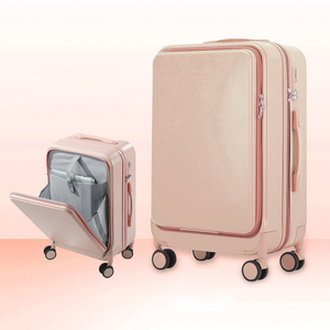 Maleta con ruedas para jóvenes, funda con ruedas para mujer, duradera, para estudiantes, Universal, con contraseña, funda <span class=keywords><strong>de</strong></span> <span class=keywords><strong>viaje</strong></span>, Funda <span class=keywords><strong>de</strong></span> cuero, pequeña japonesa - Product Image 4