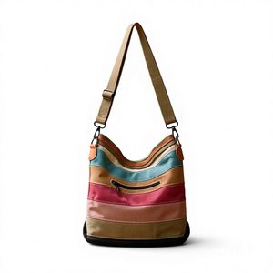 Bolso de mano para mujer en piel sintética, forma de cojín, impermeable, con correa única, versátil, ideal para la playa y viajes. - Product Image 3