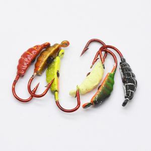 Hunthouse — leurre de pêche à la turlutte verticale, avec hameçon spécial <span class=keywords><strong>hiver</strong></span>, 18mm, 2g - Product Image 4