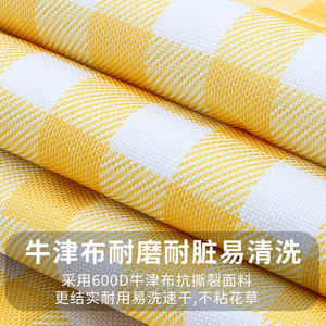 Oxford Cloth Picnic Mat Rectangular Waterproof Outdoor Camping Grass Mat All Seasons Tent Mat - Product Image 2