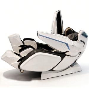 Fábrica de Sillas de Masaje Robóticas en China, Silla de Masaje de Lujo al por Mayor, Silla de Masaje de Cuerpo Completo con Riel SL y Rodillo para Pies - Product Image 3