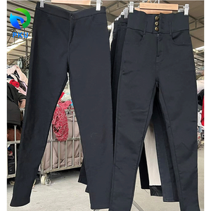 Pantaloni Skinny da donna alla moda vestiti usati da donna grossisti <span class=keywords><strong>online</strong></span> pantaloni Skinny vestiti di seconda mano all'ingrosso - Product Image 3