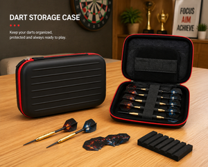 Estuche de Almacenamiento para Dardos de EVA Negro Personalizable, Resistente a la Humedad, Multifuncional, Impermeable, para 10 Dardos - Product Image 3