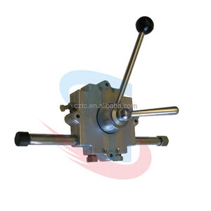 Bagian truk pengaduk beton tuas kontrol katup penutup tuas pengendali pompa jarak jauh untuk pencampur beton - Product Image 1